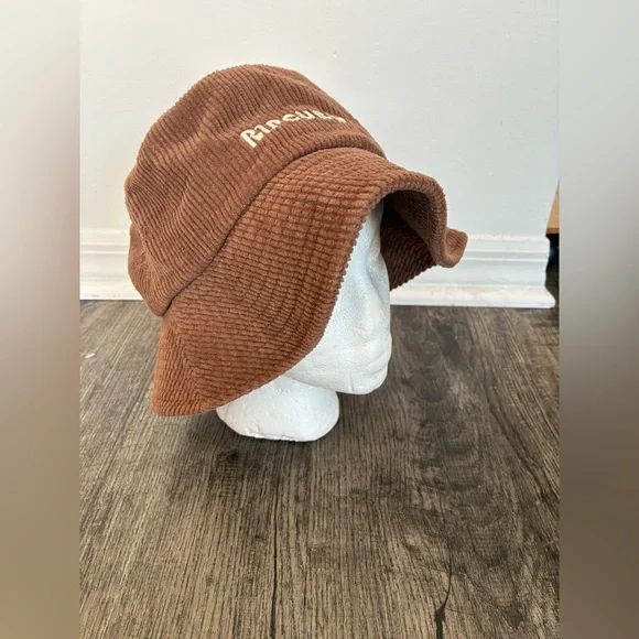 Rip Curl Cord Surf Bucket Hat Brown Curduroy Beach Y2K Beach 90s - Picture 9 of 9